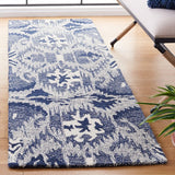 safavieh clearance ikat ikt654m blue rug