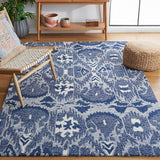 safavieh clearance ikat ikt654m blue rug