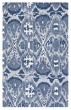 safavieh clearance ikat ikt654m blue rug