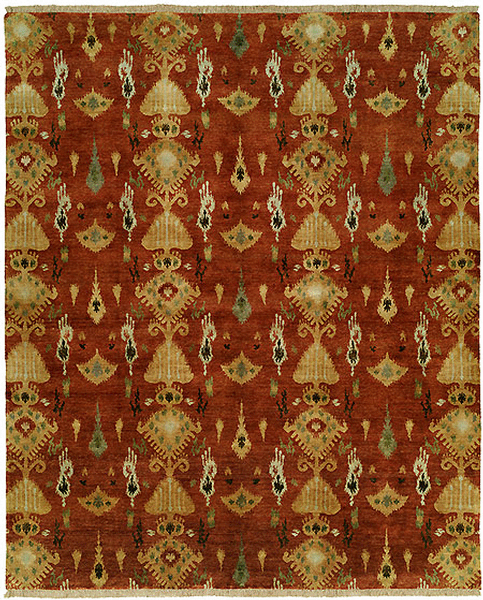 HRI Creative IK-157 Rust Rug