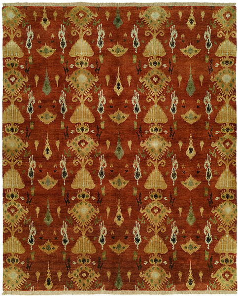 HRI Creative IK-157 Rust Rug