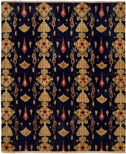 HRI Creative IK-158 Navy Rug