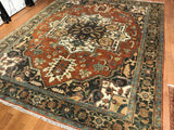 Shalom Brothers Jules Serapi JS654 Burnt Orange Rug
