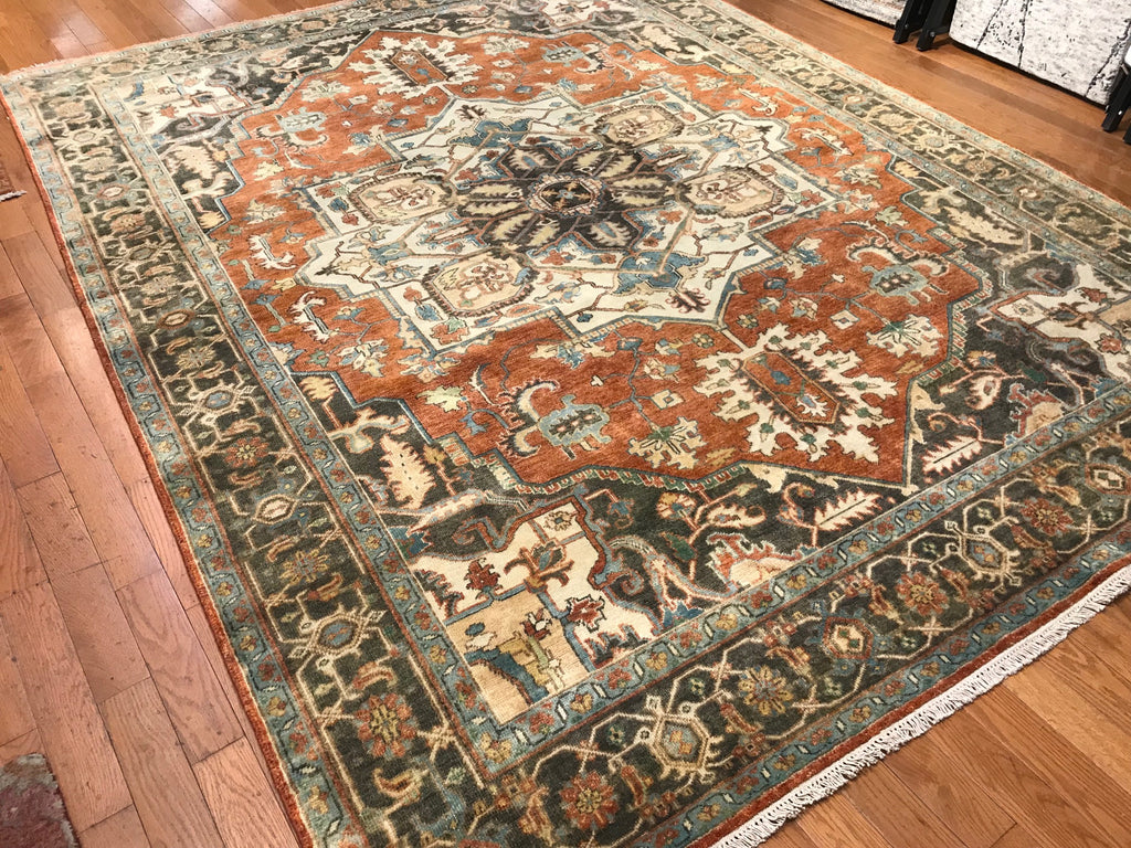 Shalom Brothers Jules Serapi JS654 Burnt Orange Rug