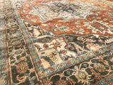 Shalom Brothers Jules Serapi JS654 Burnt Orange Rug