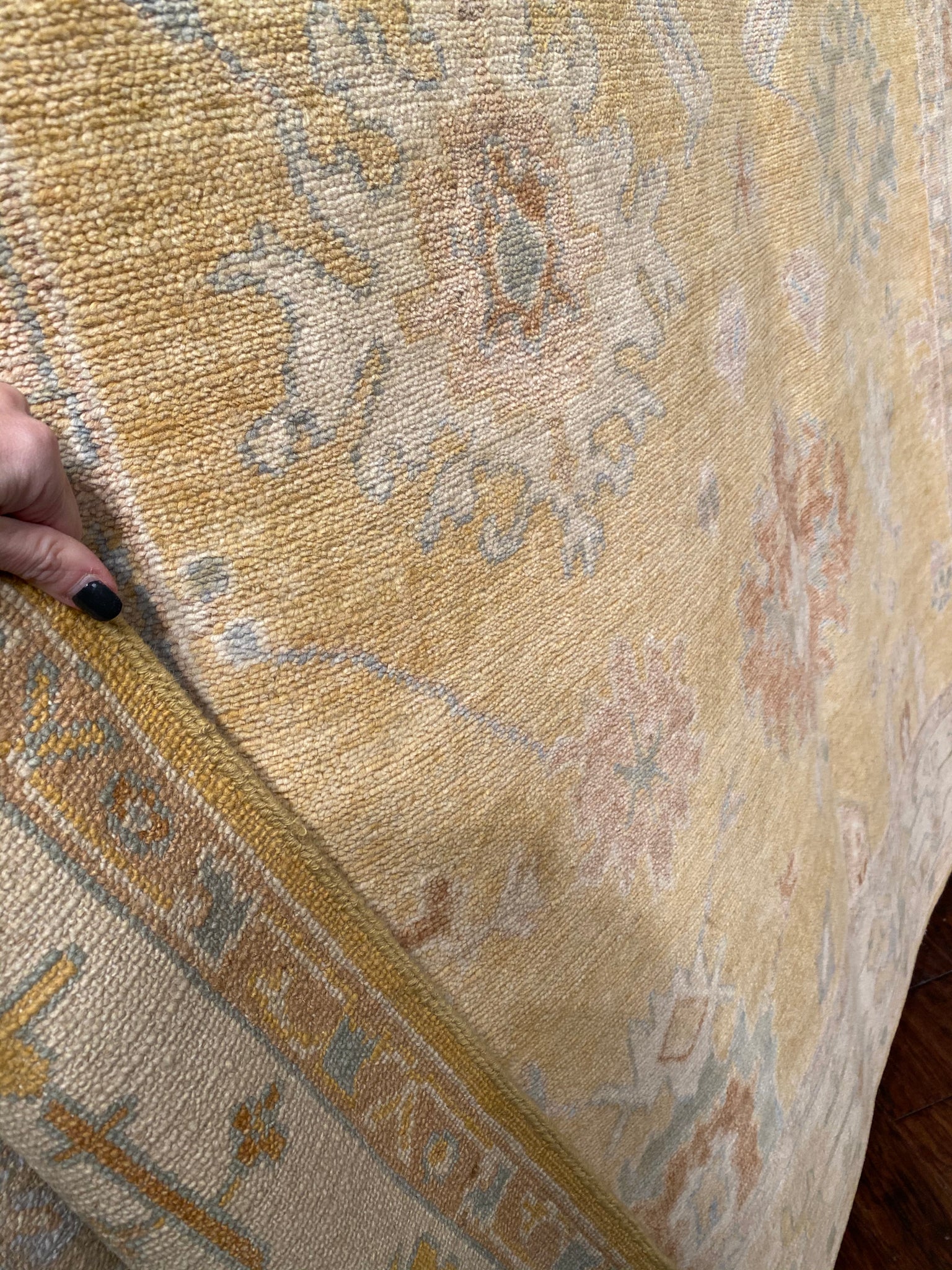 Rugs Done Right Kittering KG26 Gold / Linen Rug