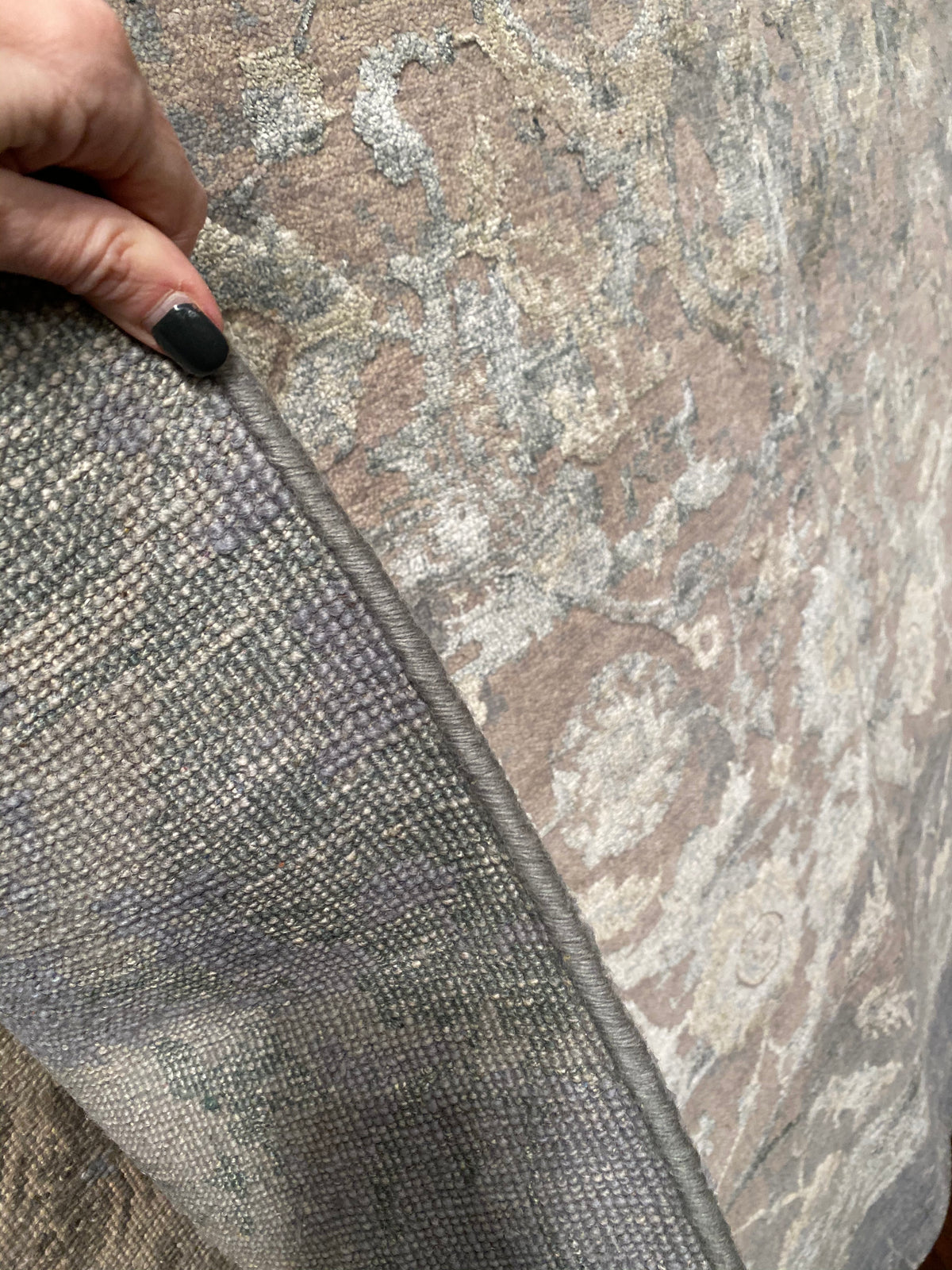 Rugs Done Right Holden ZZ32 Greige / Indigo Rug