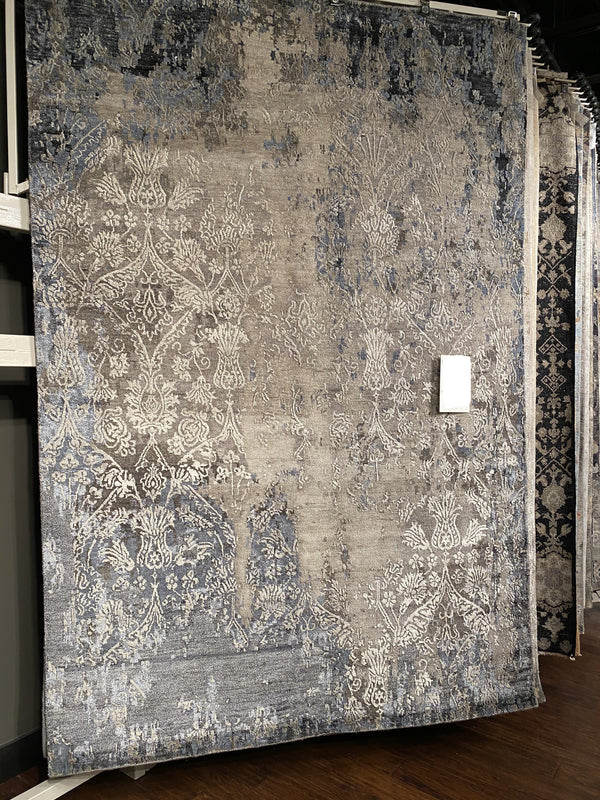 Rugs Done Right Holden ZZ32 Greige / Indigo Rug