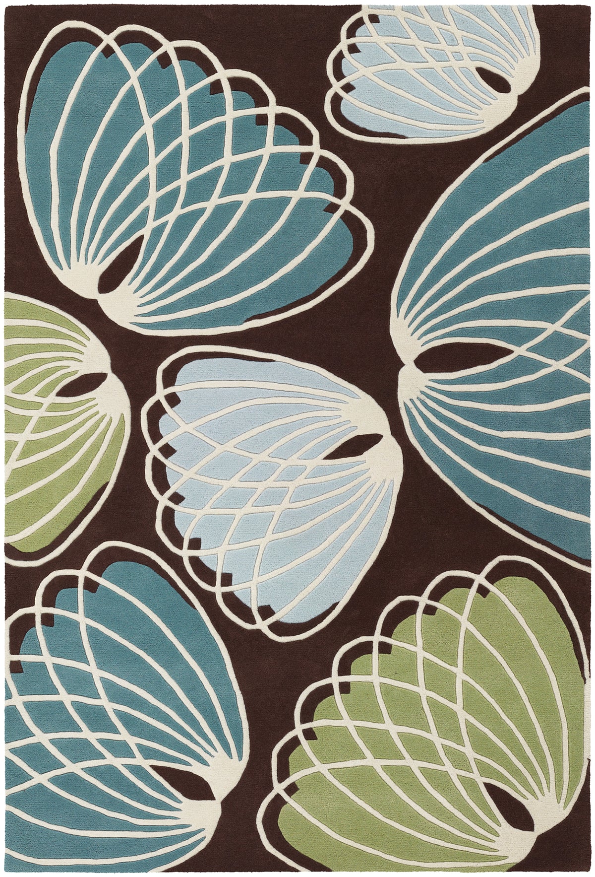 chandra inhabit inh 21607 brown rug