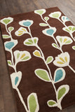 chandra inhabit inh 21608 brown rug