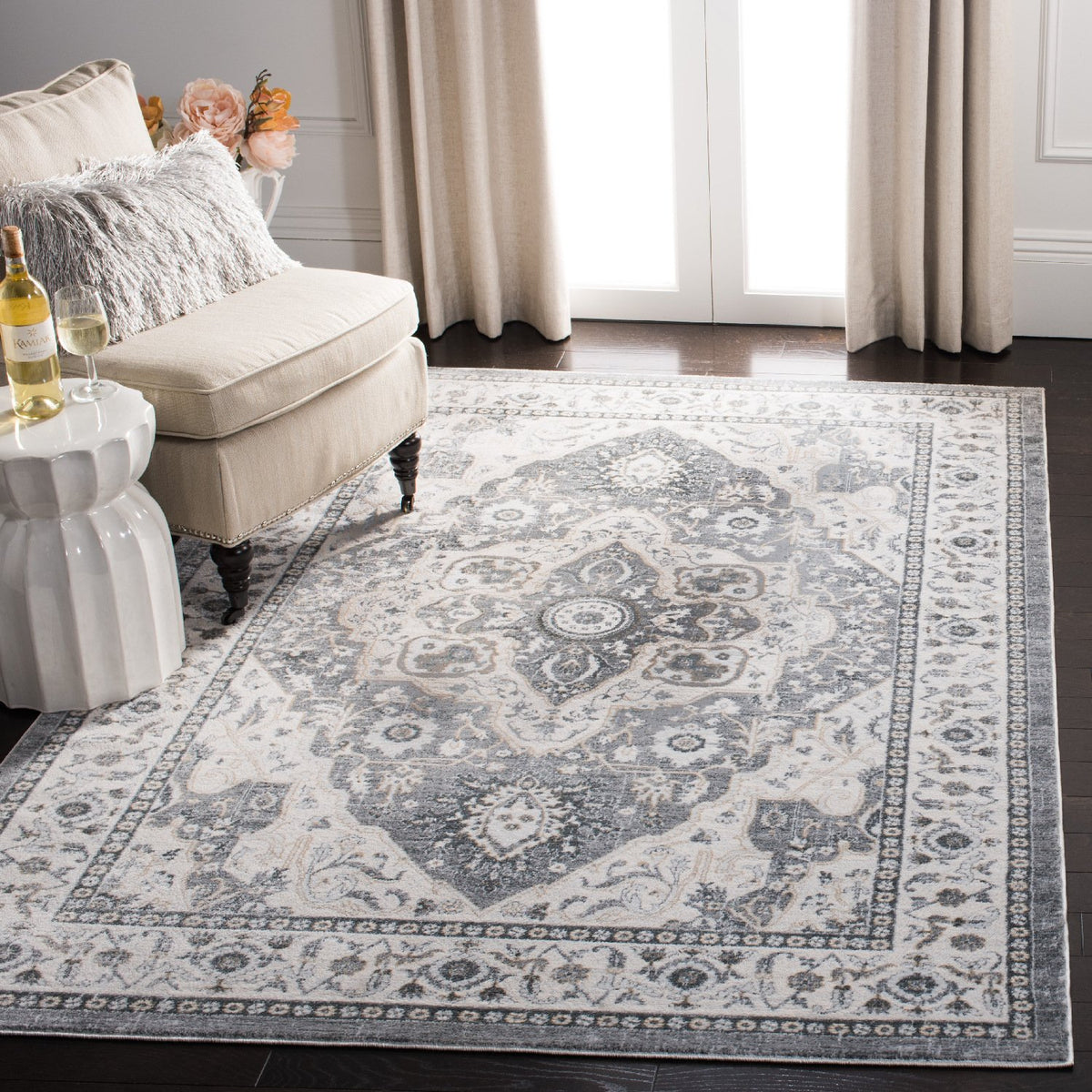 safavieh clearance isabella isa936f grey rug
