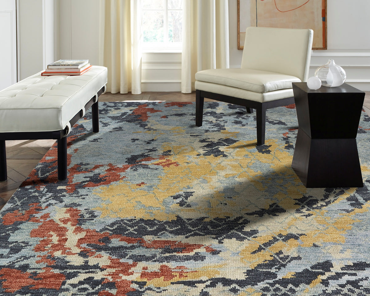Rugs Done Right Lakeville IN52 Blue Tones / Multi Rug