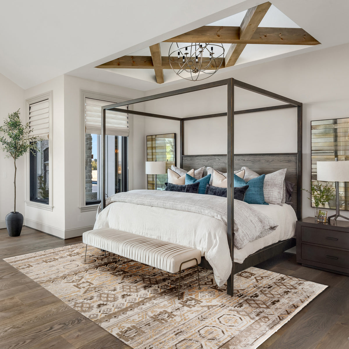 dalyn izmir iz3 flax rug