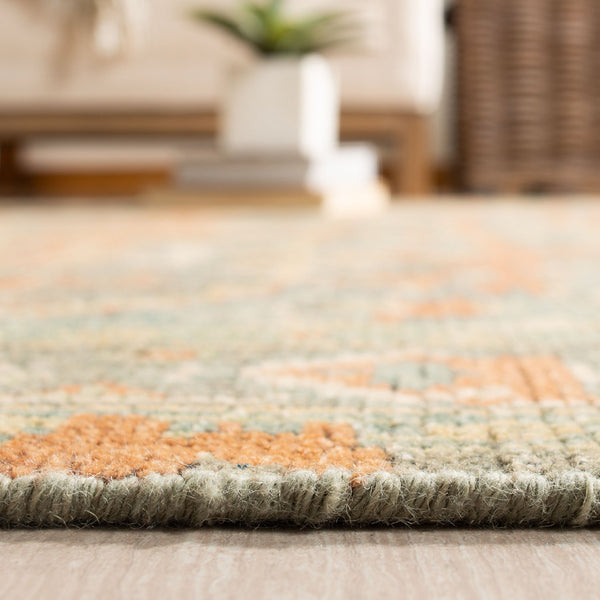 Rust Colored Bohemian Rug | Area Rug | Wool Rug Clearance – Rugs Done Right