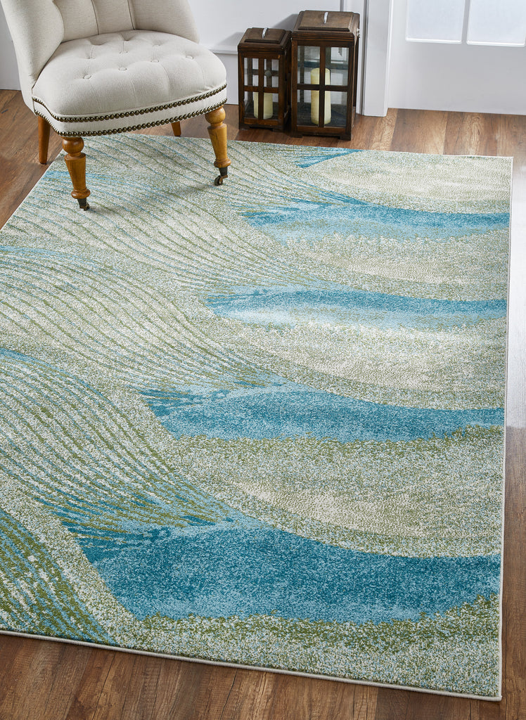 Kas Oriental Illusions 6222 Ocean Rug