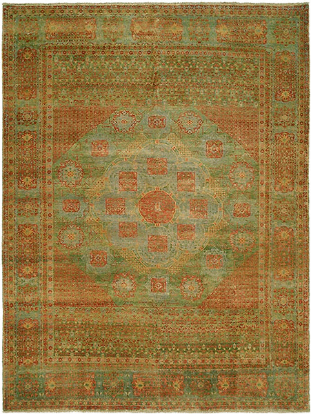 HRI Supreme JM10 Green Rug