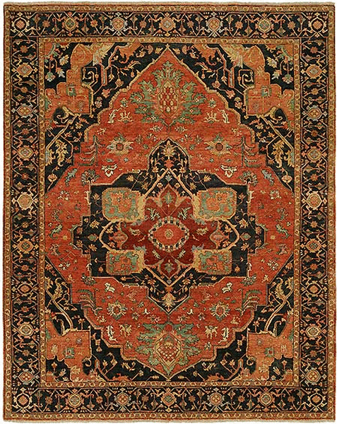 HRI Supreme JR1B Red Rug