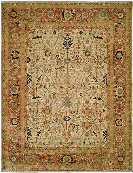 HRI Supreme JR2 Ivory Rug