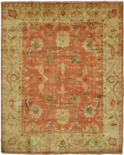 Shalom Brothers Jules Serapi JS435 Burnt Brick Rug