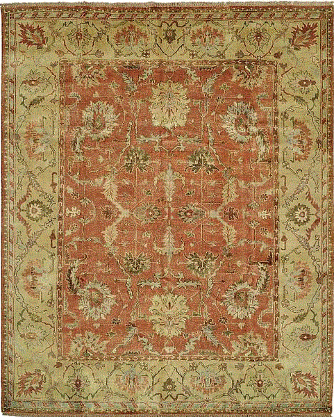 Shalom Brothers Jules Serapi JS435 Terracotta Rug