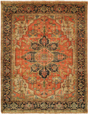 Shalom Brothers Jules Serapi JS454 Burnt Orange Rug