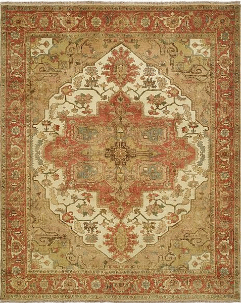 Shalom Brothers Jules Serapi JS-668 Sand Rug