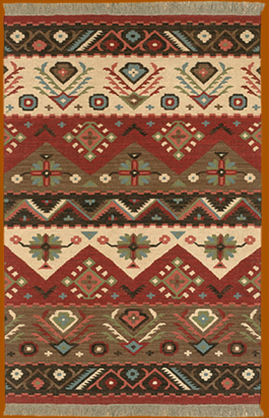 Livabliss Jeweltone JT-8 Red Rug
