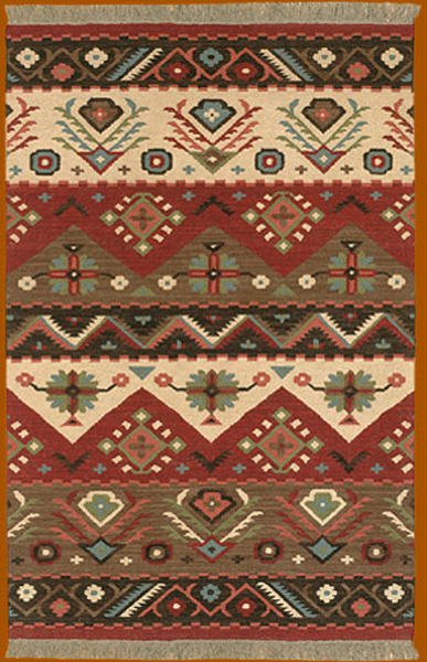 Livabliss Jeweltone JT-8 Red Rug