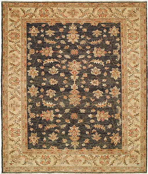 HRI Kabul KB07 Grey Rug