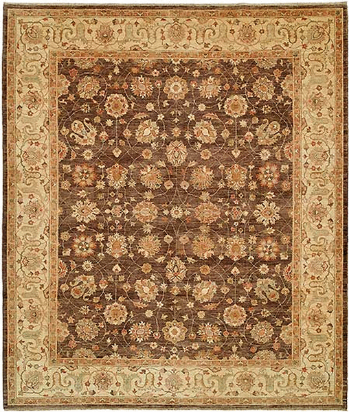 HRI Kabul KB12 Brown Rug