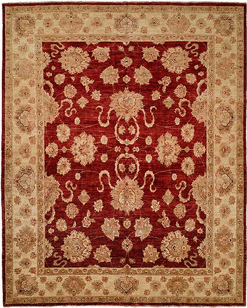 HRI Kabul KB30 Burgundy Rug