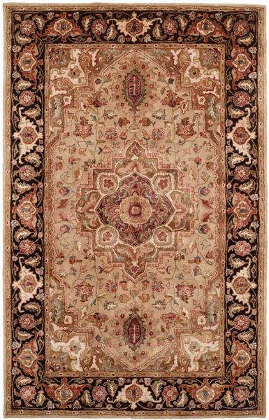 HRI Romance KC276 Fawn  Rug