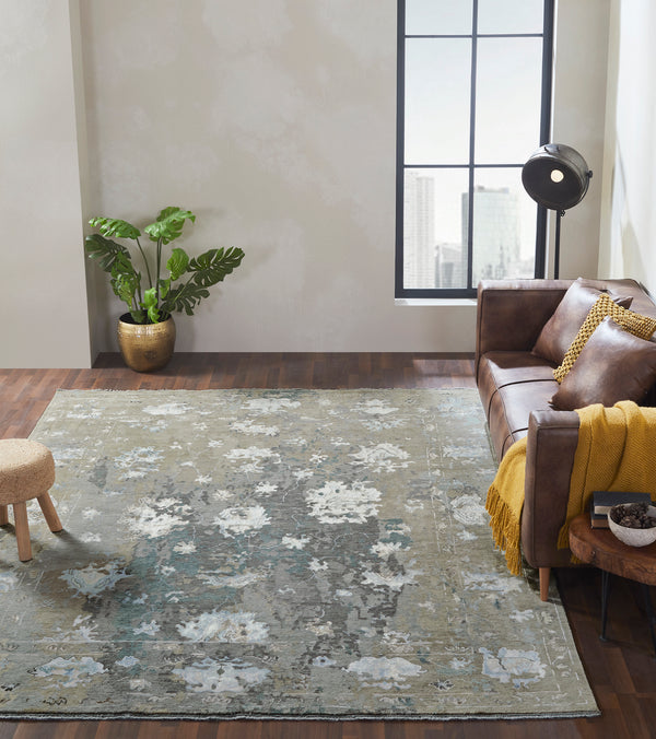 rugs done right karver ka42 greige & blues rug