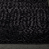 chandra keira kei 50100 black rug