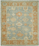 Rugs Done Right Kittering KG24 Stone Blue / Rust Rug