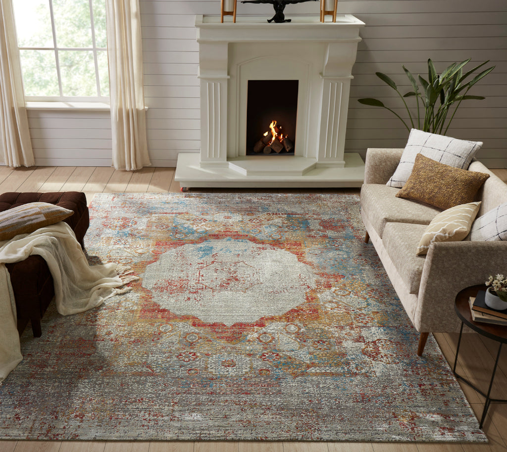 Rugs Done Right Kingston KY36 Grey Mist / Pastels Rug