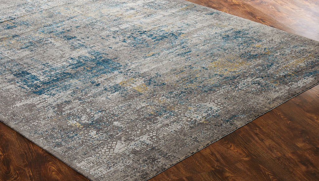 Rugs Done Right Kingston KY37 Grey Tones / Azure Rug