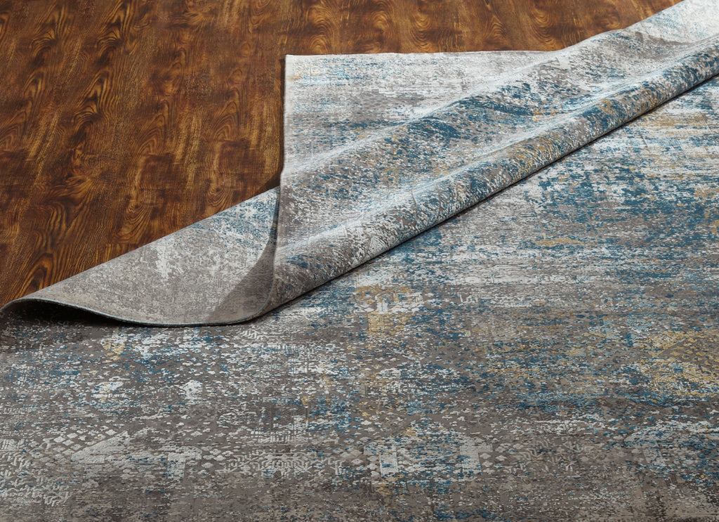Rugs Done Right Kingston KY37 Grey Tones / Azure Rug