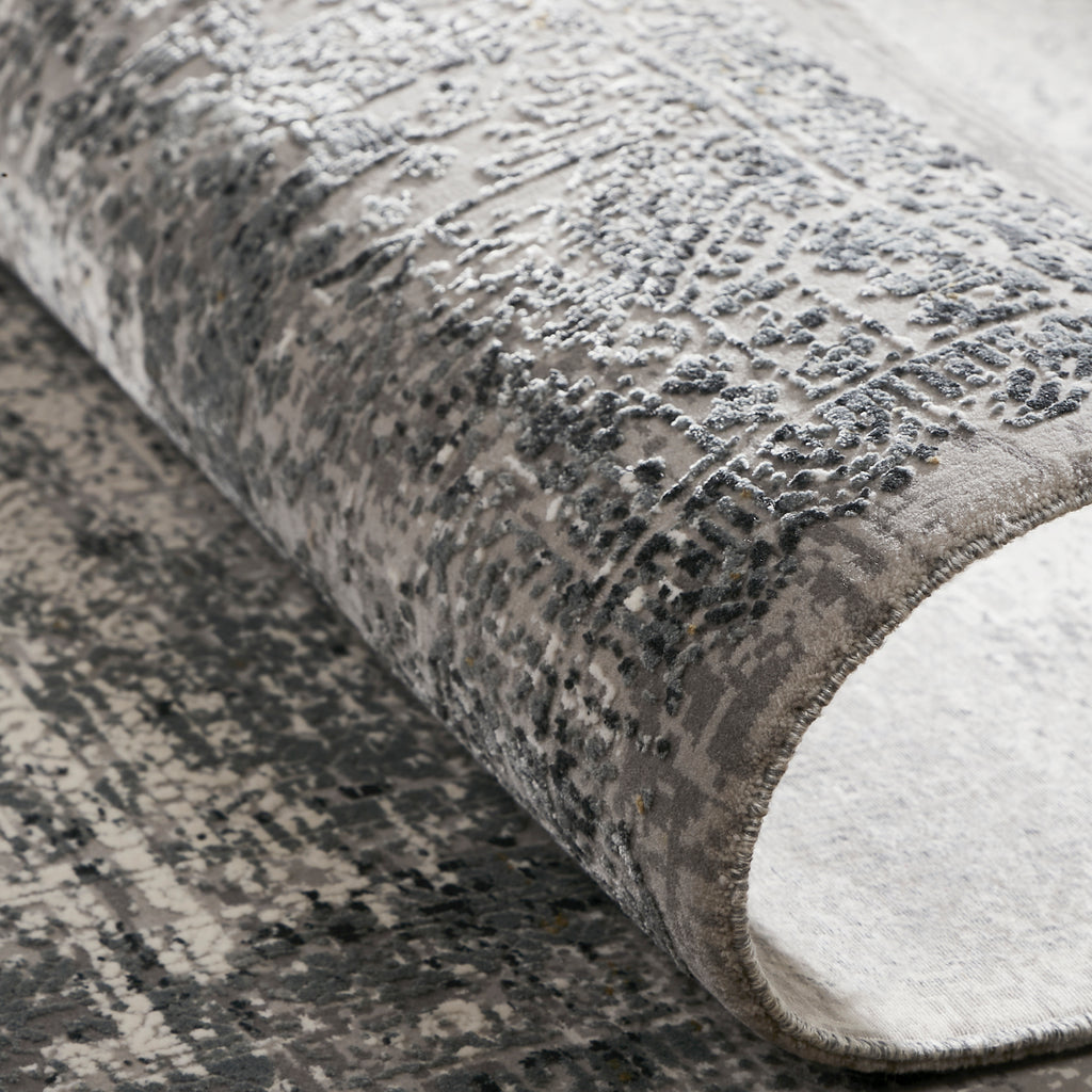 Rugs Done Right Kingston KY38 Grey Abstract Rug