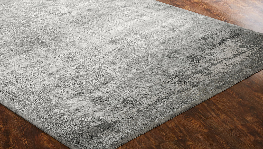 Rugs Done Right Kingston KY38 Grey Abstract Rug