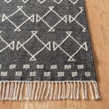 Safavieh Clearance Kilim KLM522A Charcoal Rug