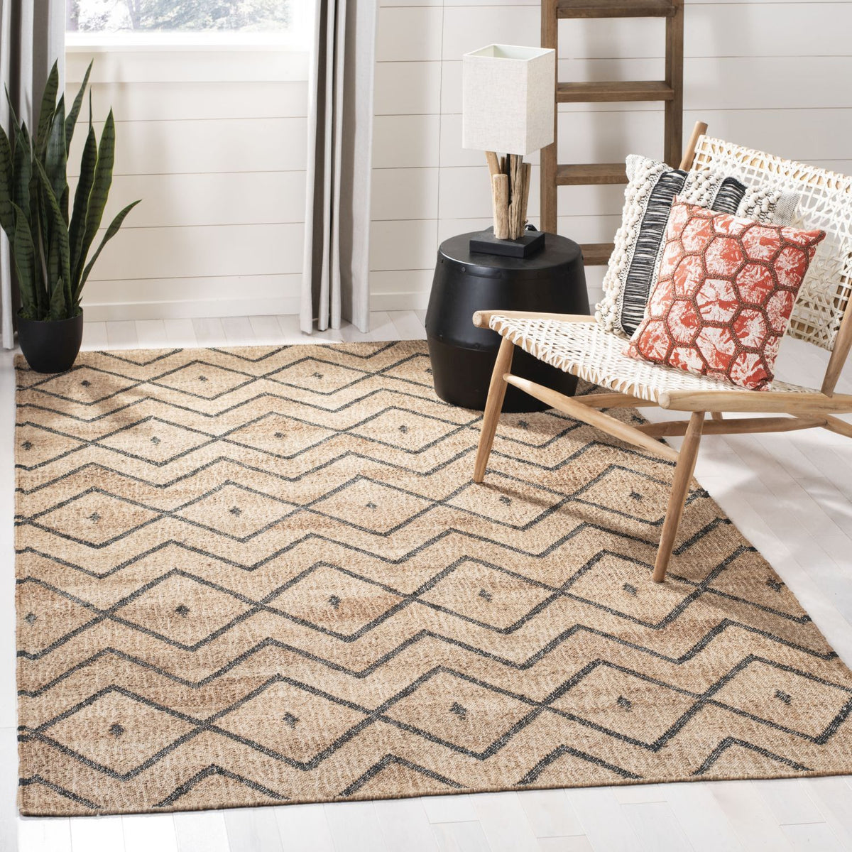 safavieh clearance kilim klm750a natural charcoal rug