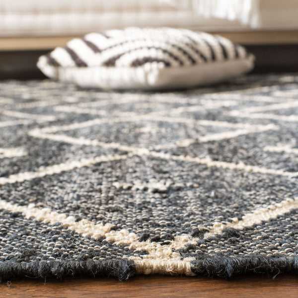 safavieh clearance kilim klm750h charcoal natural rug