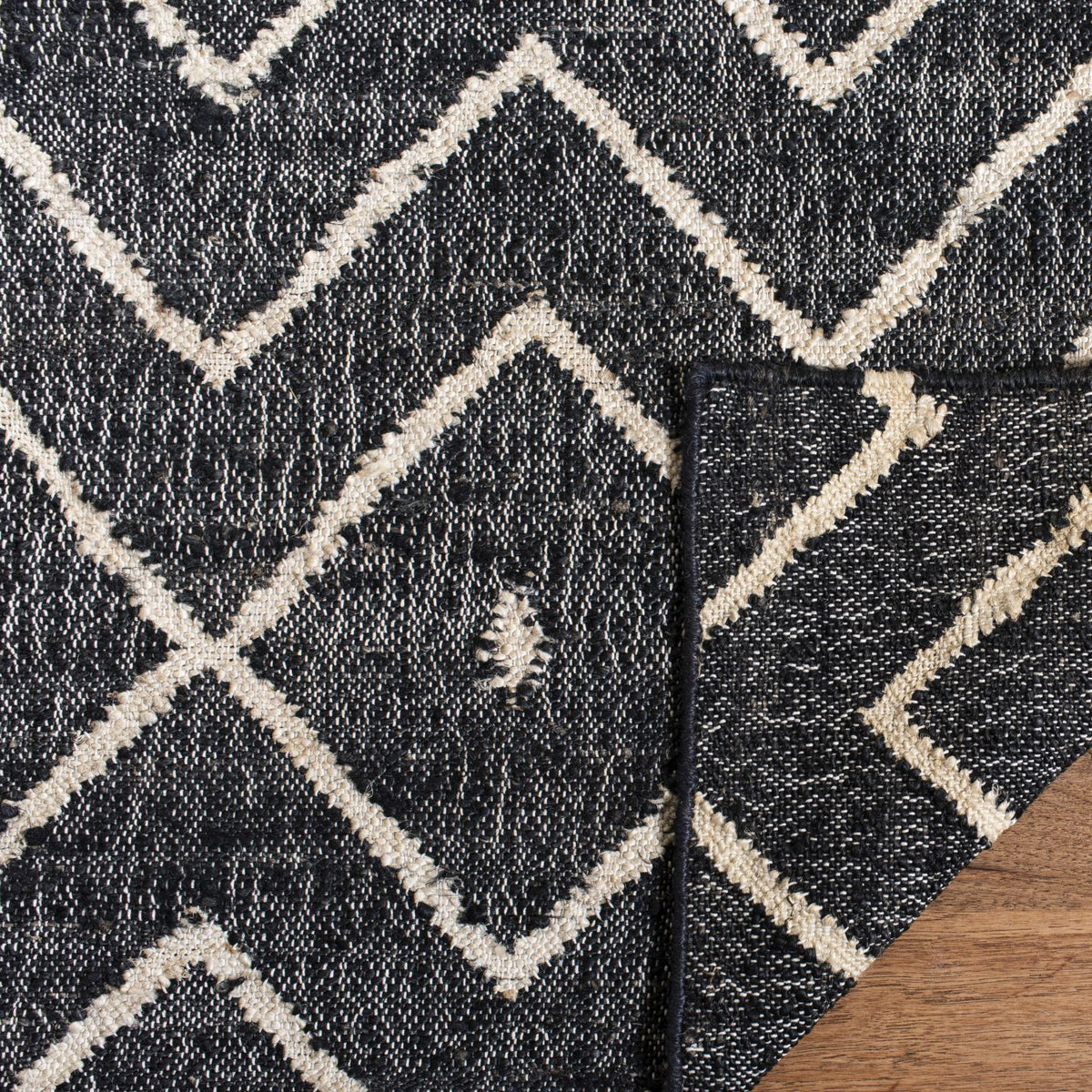 safavieh clearance kilim klm750h charcoal natural rug