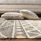 safavieh clearance kilim klm752h charcoal natural rug