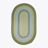 colonial mills kingston braid kn19 green rug