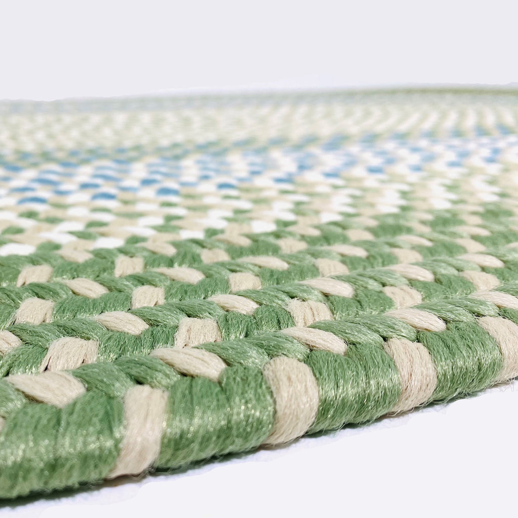colonial mills kingston braid kn19 green rug