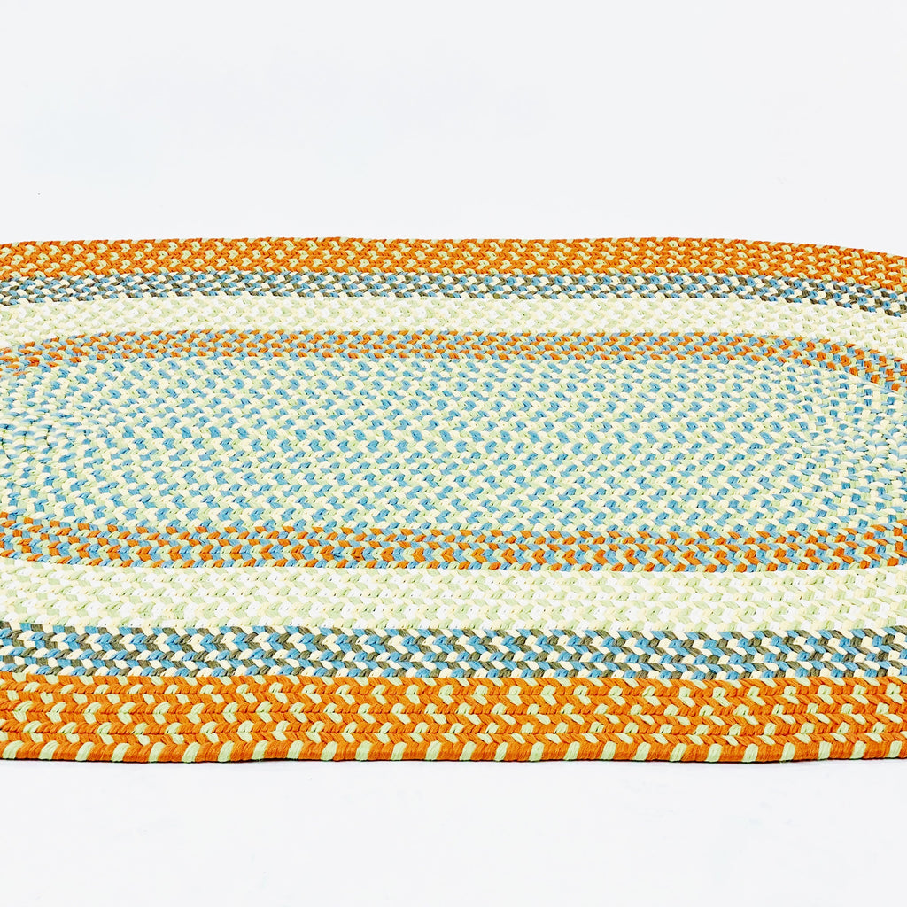 colonial mills kingston braid kn29 orange rug