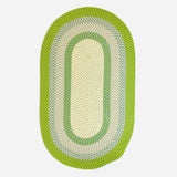 colonial mills kingston braid kn69 lime rug