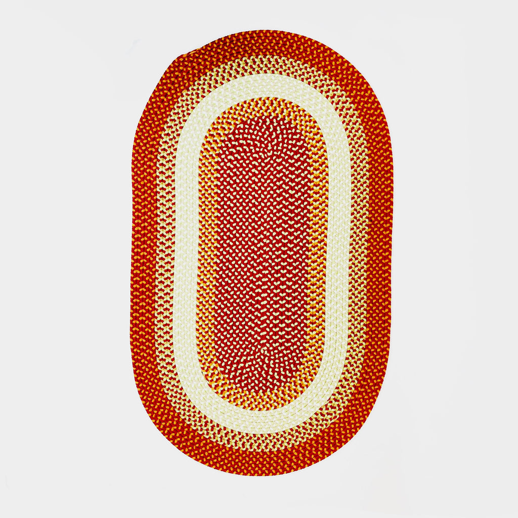 colonial mills kingston braid kn79 red rug